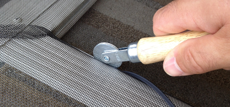 metal screen door repair in Saranap