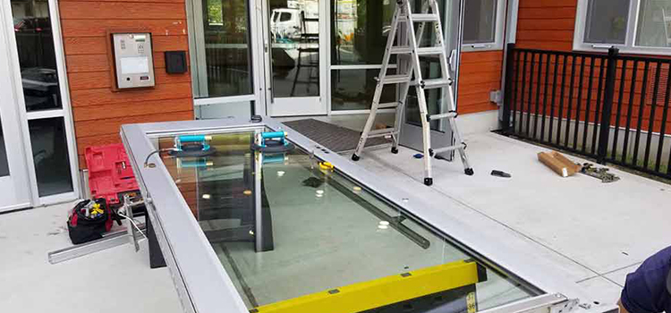 storefront door glass replacement Saranap